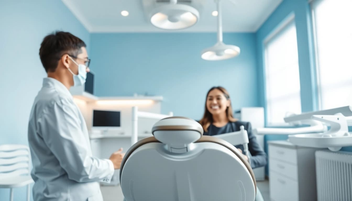 Enhancing smiles at newsmilelife in a welcoming dental clinic atmosphere.