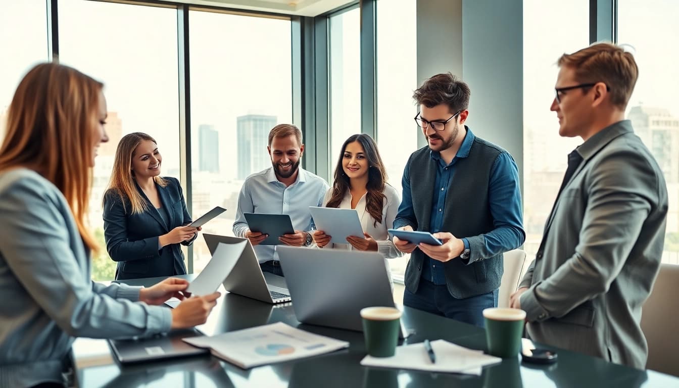 Find reliable msp companies near me with expert IT support in a collaborative office setting.