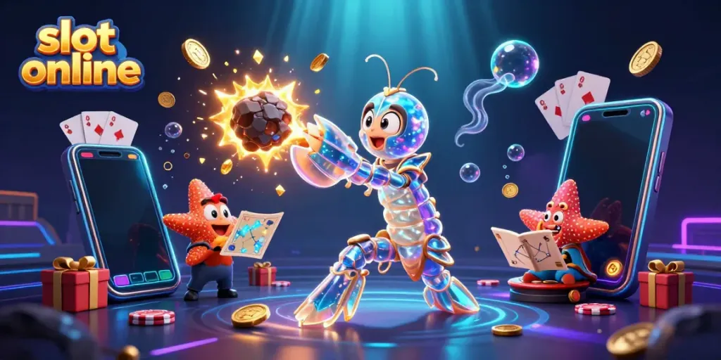 Engage with thrilling slot online gaming adventures featuring colorful animations and dynamic elements.