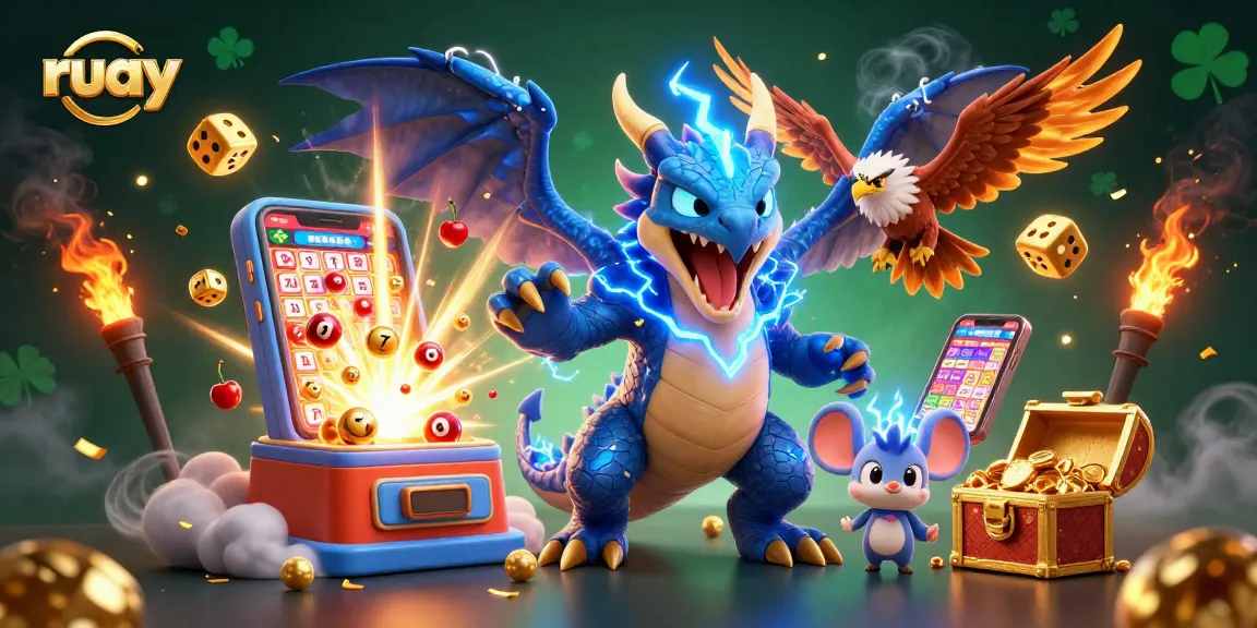 เข้าร่วมประสบการณ์หวย ruay ที่มีฉากมังกรที่มีชีวิตชีวาและองค์ประกอบเกมที่สดใส