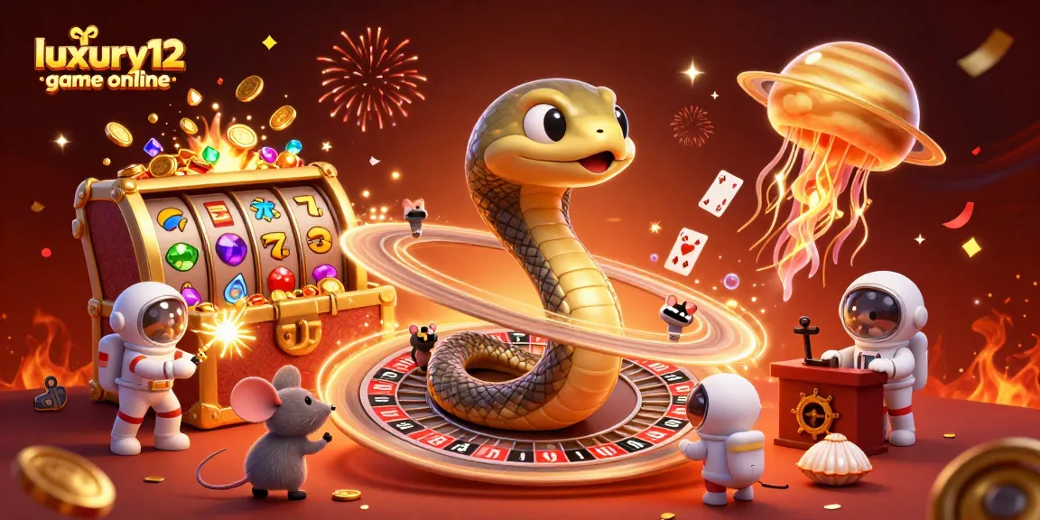 Experience thrills with luxury12 game online as cartoon astronauts place bets on cosmic roulette