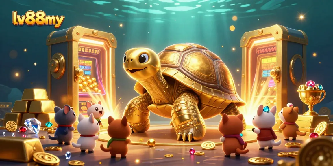Experience massive wins with lv88my in this captivating casino scene filled with treasures and excitement