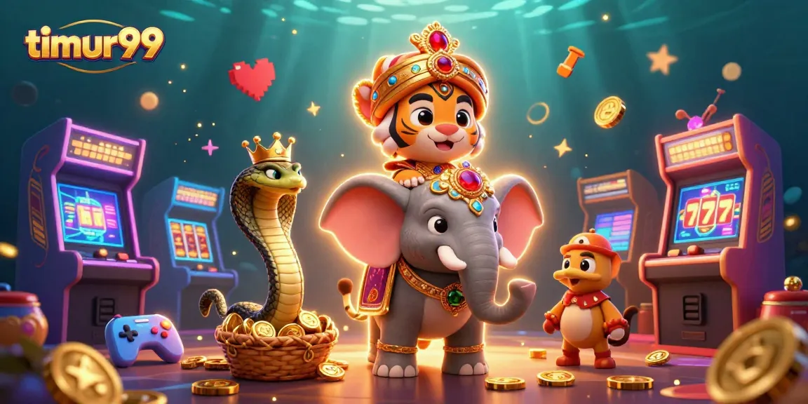timur99 enhances sports betting excitement with a striking 3D casino illustration featuring a tiger maharaja.