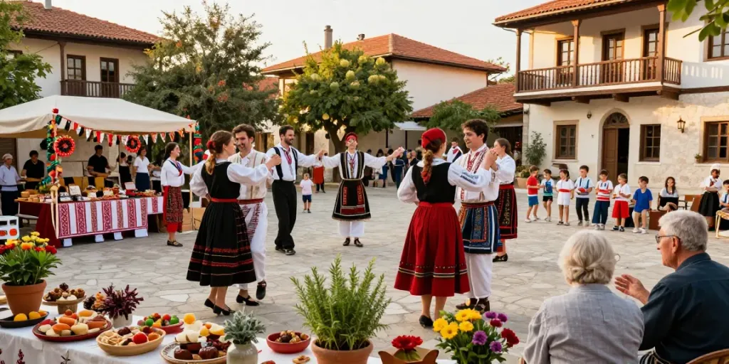 Δρώμενα και γιορτές της ελληνικής παράδοσης Ellados Paradoseis, ζωντανές φυσικές διακοσμήσεις και πολιτιστική κληρονομιά.