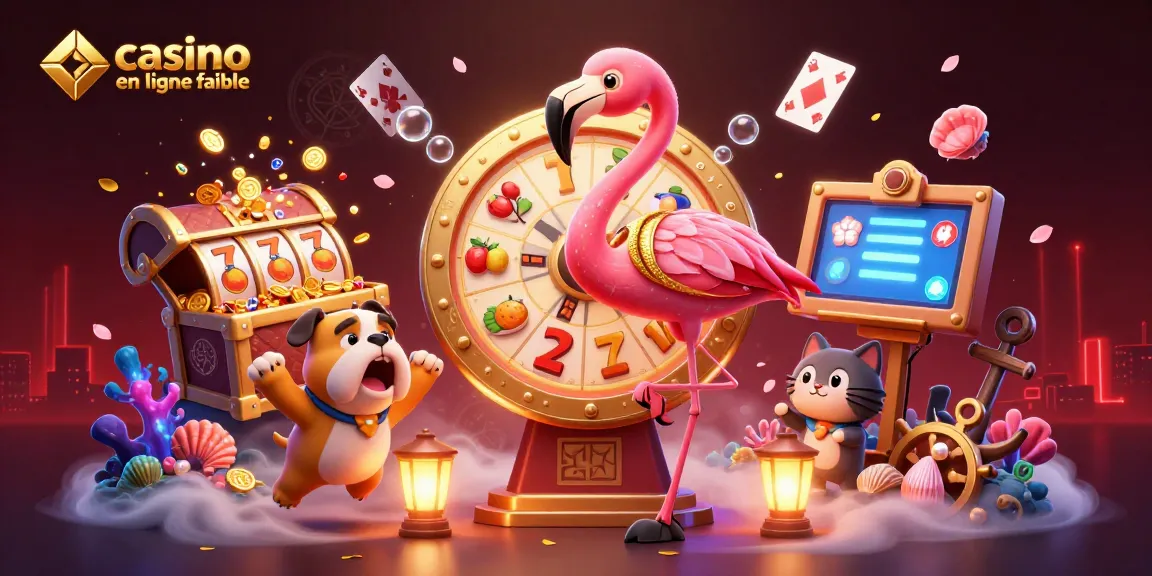 Interagissez avec un casino en ligne fiable, présentant une scène vibrante de roue des prix avec des personnages de dessin animé en 3D.