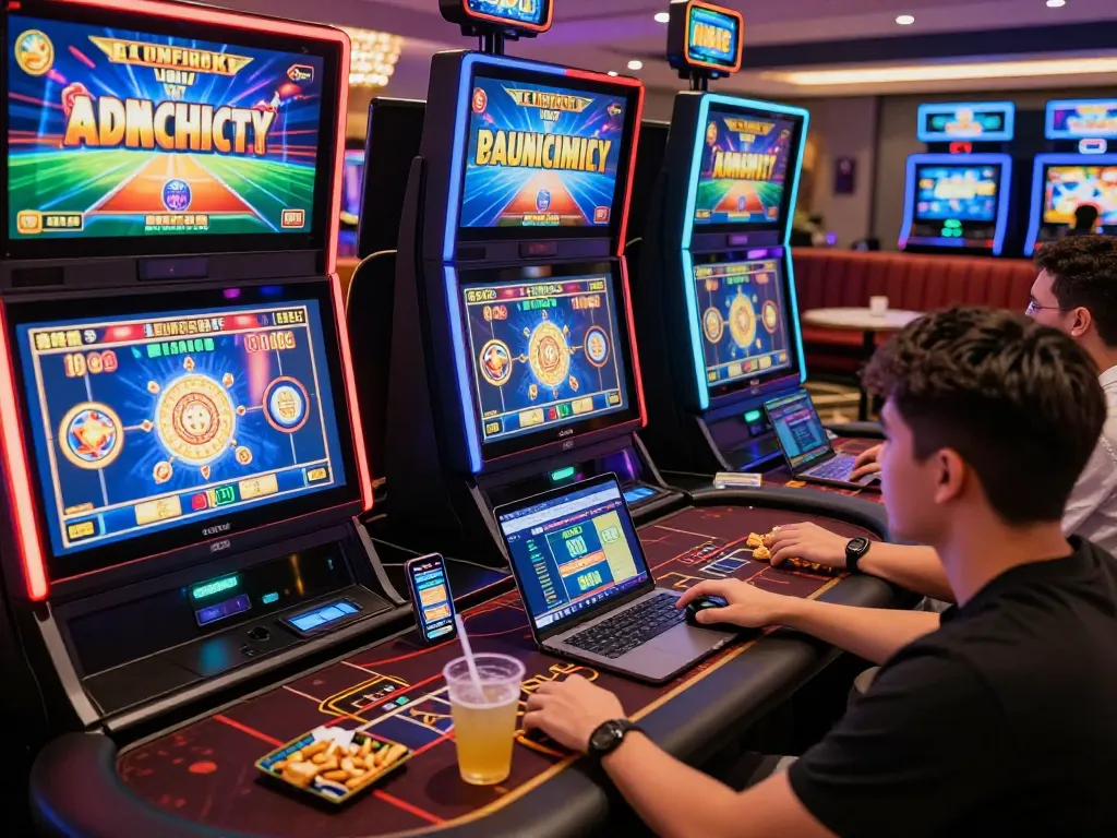 Engaging players at MM88 online casino with vibrant gaming atmosphere