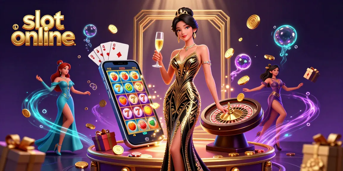 Engage with slot online games featuring dynamic visuals of spinning reels and golden wins.