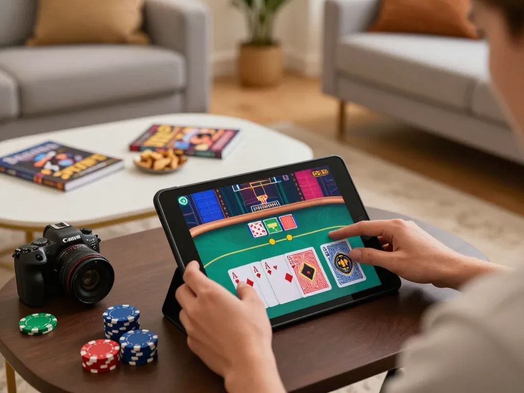Trải nghiệm cảm giác hồi hộp của poker trực tuyến tại Luckywin với một bộ bàn chơi ấm cúng.