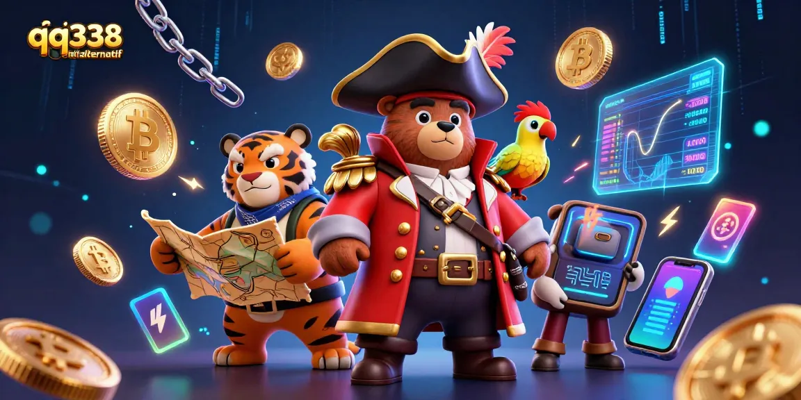 Spin big with qq338 link alternatif in this animated treasure hunt adventure.