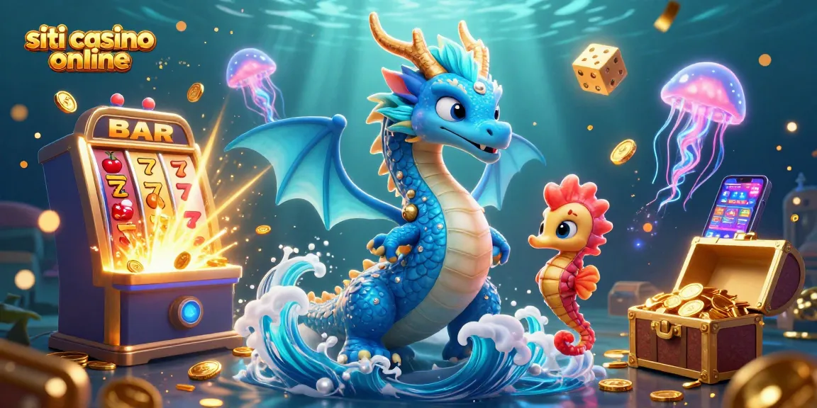 Gioca nei migliori siti casino online con draghi e divertenti creature marine.