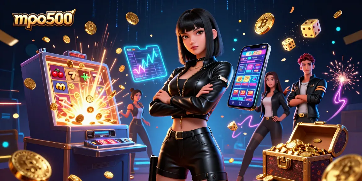 Experience thrilling gameplay on mpo500 with dynamic slot machines and gold coins.