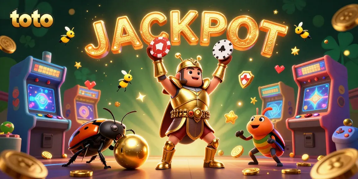 Menangkan jackpot dengan toto melalui ilustrasi kasino digital yang penuh warna dan detil.