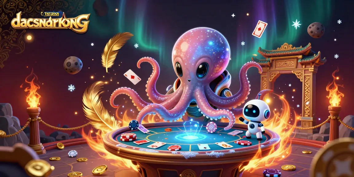 Engage with exciting poker gameplay at dacsandatphanrang with vibrant alien characters and rich visuals.