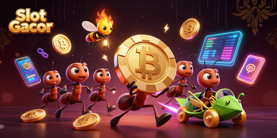 Experience thrilling wins with Slot Gacor, where ant heisters navigate an exciting casino adventure.
