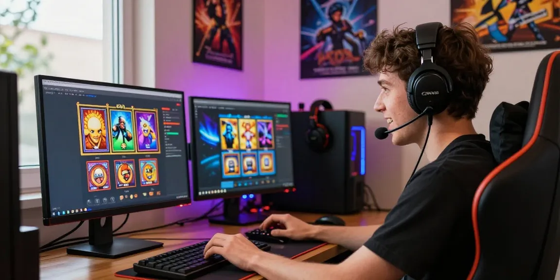 Creating a new playbook88 link profile in a vibrant gaming setup.