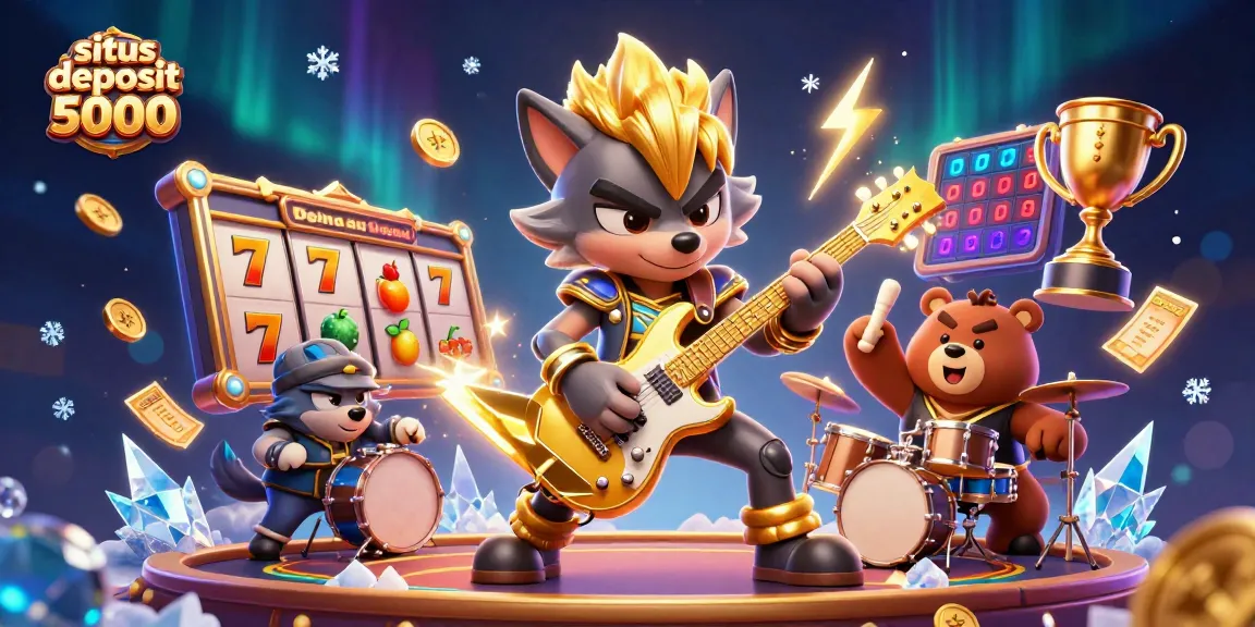Experience excitement at situs deposit 5000 with vibrant slot action and dynamic characters.