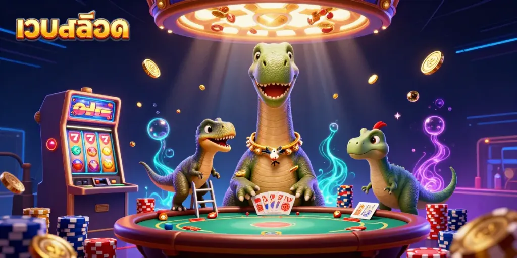 เล่นเกมสล็อตออนไลน์กับเว็บสล็อต ผ่านการ์ตูน 3D ที่เต็มไปด้วยสีสันและการออกแบบที่น่าตื่นเต้น