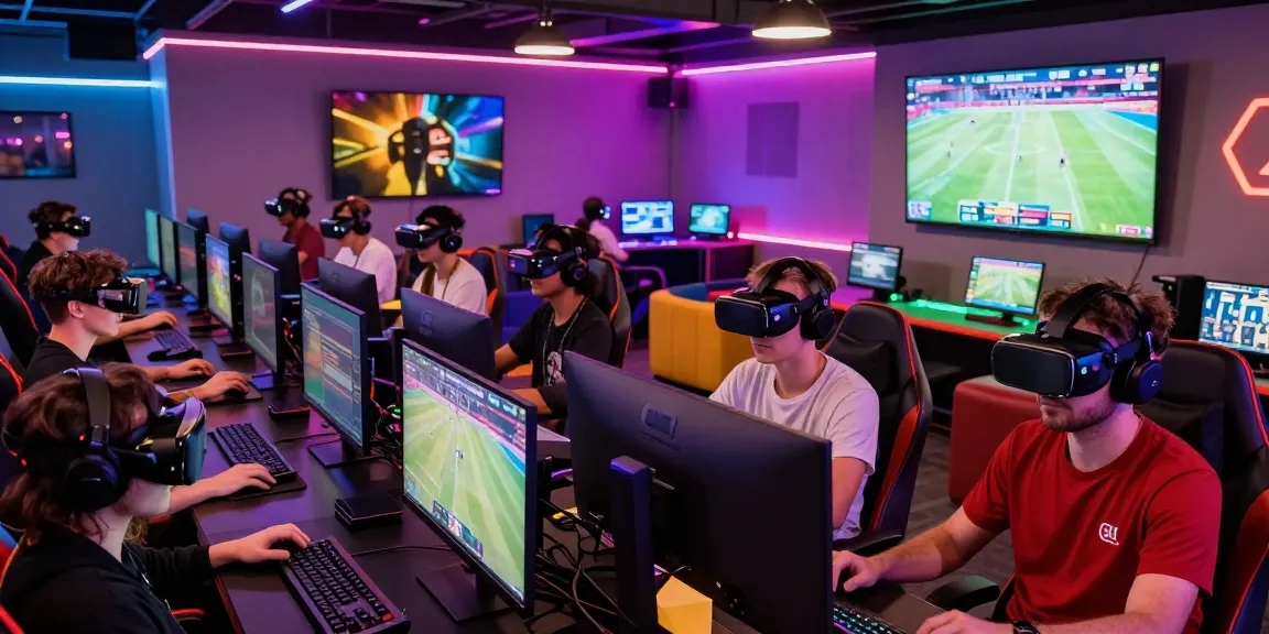 Engaging atmosphere at MBM娛樂 online gaming hub featuring diverse players in action.