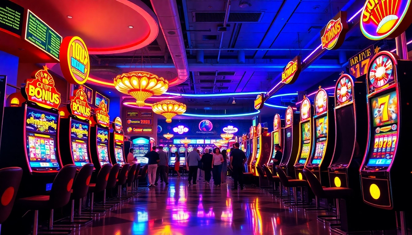 Menangkan slot gacor yang menggiurkan di mesin kasino penuh warna.