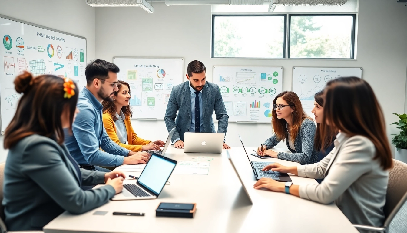 Die Webseite https://alvionz.de/ bietet strategische digitale Marketinglösungen in modernem Büroambiente.