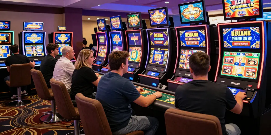 Players experiencing the excitement of casinos that accept credit card in a vibrant casino environment with various games.