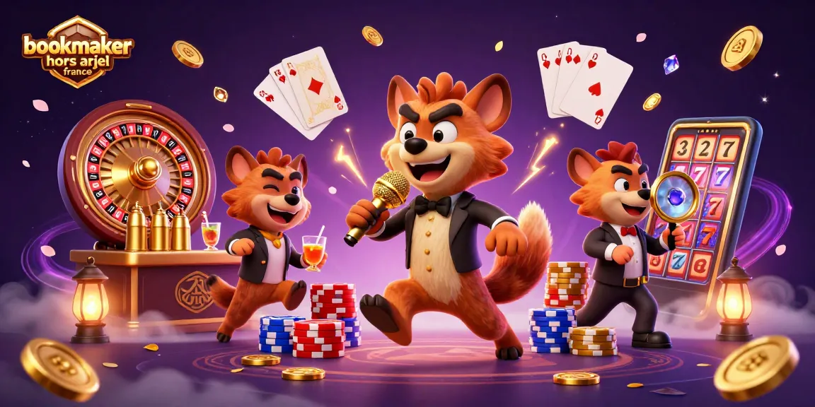 Pariez avec bookmaker hors arjel france et découvrez un club de casino animé rempli de jeux.