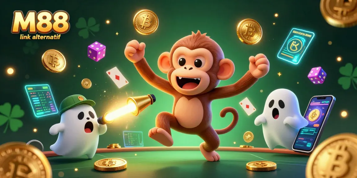 Experience thrilling bets with M88 link alternatif while uncovering hidden treasures in a haunted casino.