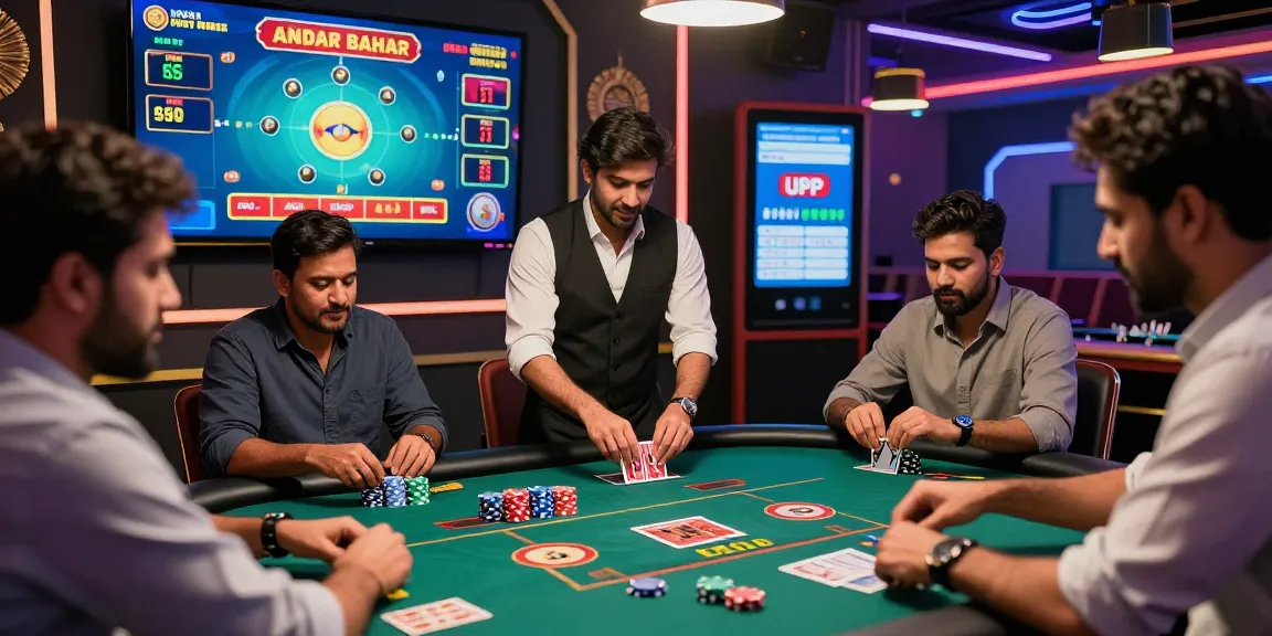 Engaging Andar Bahar King live casino scene with players enjoying real-time gaming experience.